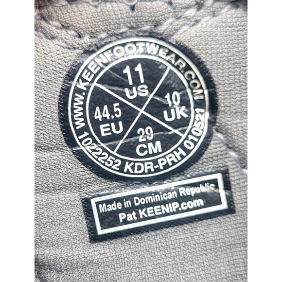 Keen Men's Size 11 Newport H2 Closed Toe Black Grey Outdoor Hiking Sandals - Picture 10 of 10